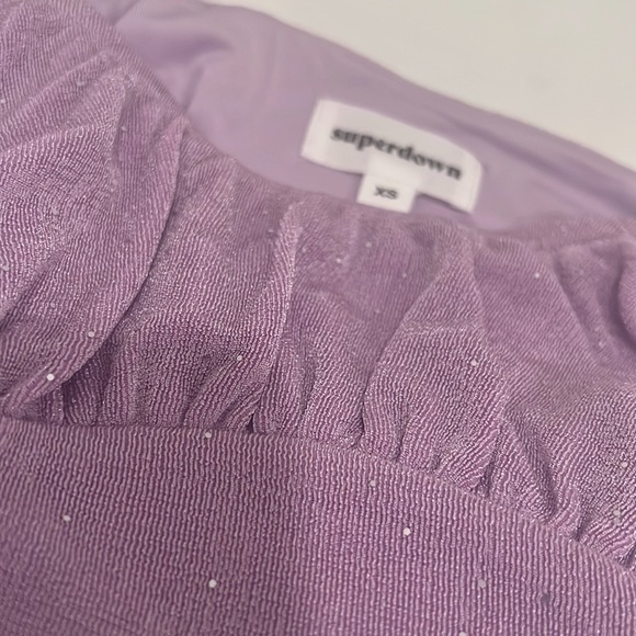 Superdown Alix Ruched Mini Dress- NWT XS - Picture 7 of 9